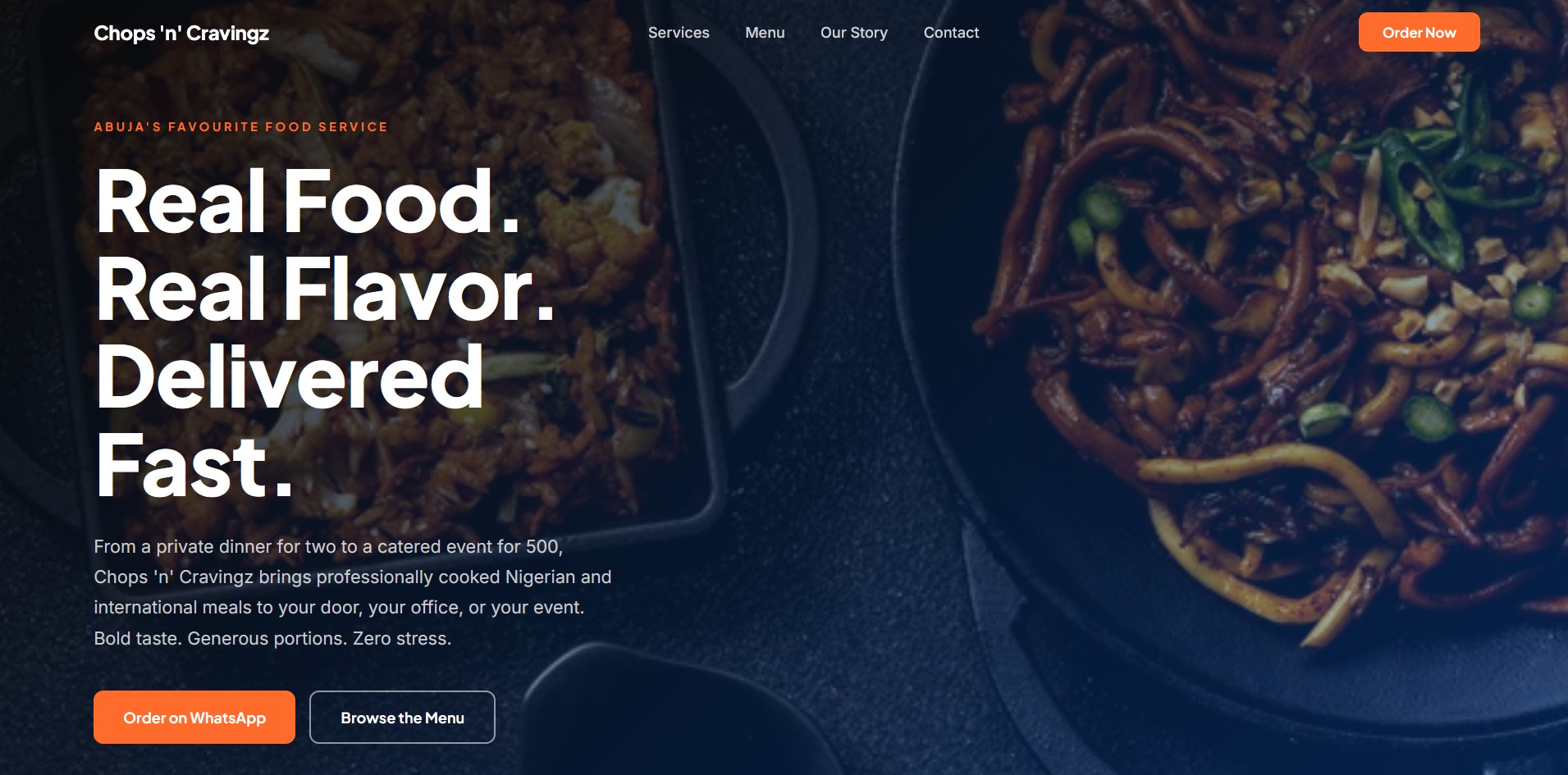 chopsncravingz.com.ng homepage