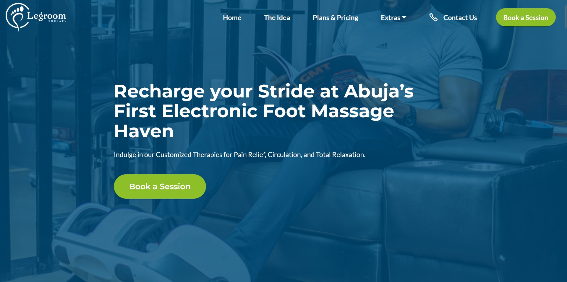 legroom.ng homepage