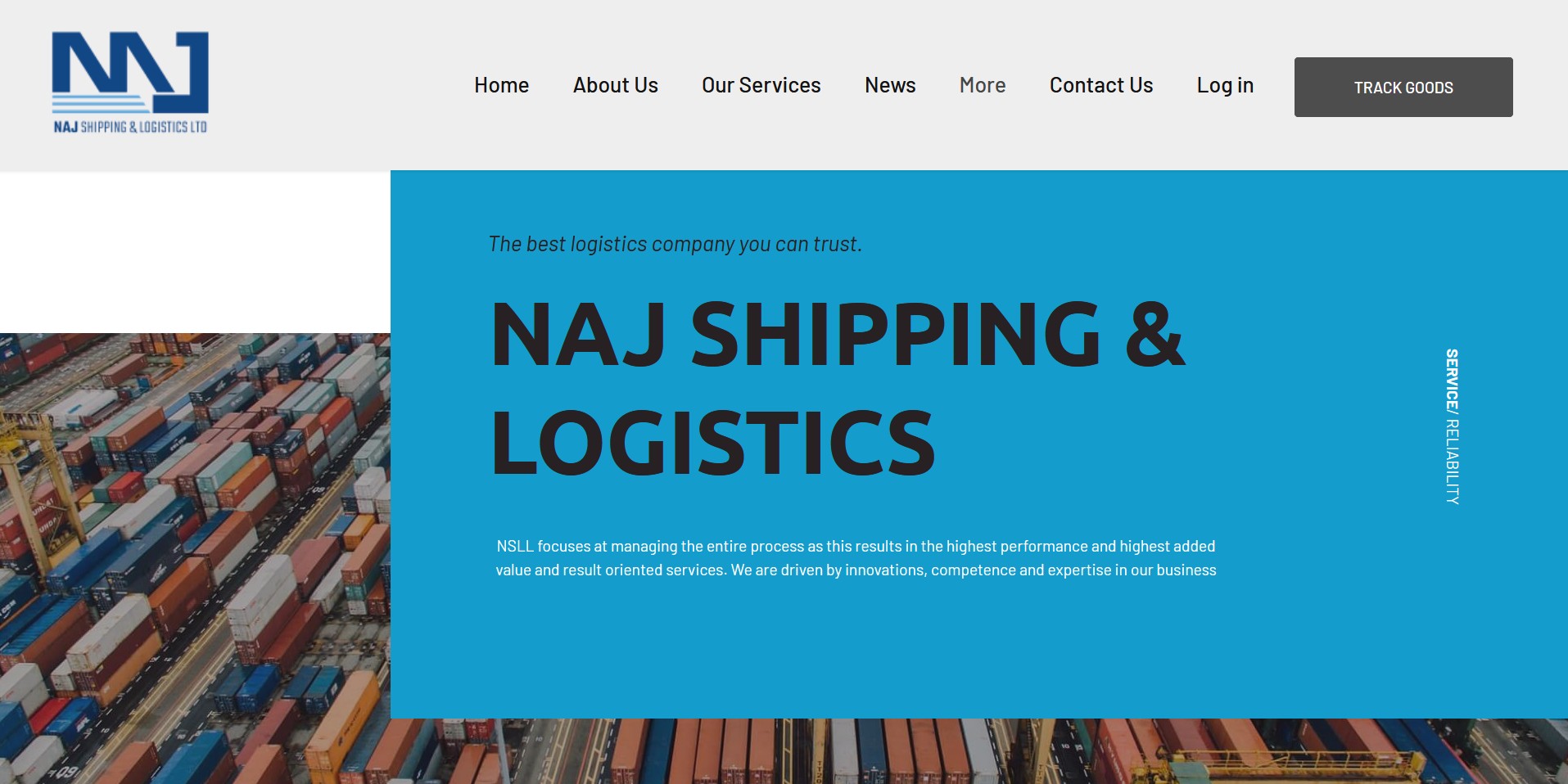najgroup.com.ng homepage